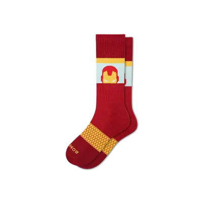 Bombas Marvel | Adult Calf Socks In Iron Man