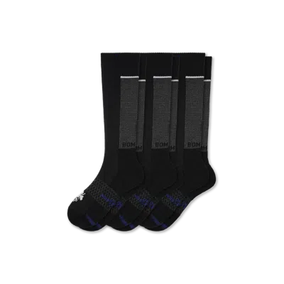 Bombas Medical Grade Compression Knee High Sock 3-pack (20-30mmhg) In Black