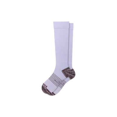 Bombas Medical Grade Compression Knee High Socks (20-30mmhg) In Purple Mist