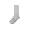 Bombas Merino Blend Ultra-stretch Calf Socks In Silver