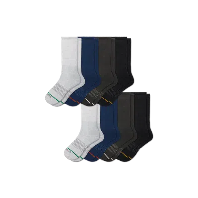Bombas Merino Blend Wide Calf Sock 8-pack In Multi