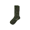 Bombas Merino Cashmere Blend Rib Calf Socks In Dark Olive
