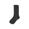 Bombas Merino Cashmere Blend Rib Calf Socks In Gray