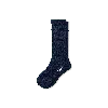 Bombas Merino Cashmere Blend Rib Calf Socks In Midnight Navy