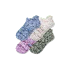 Bombas Merino Wool Blend Ankle Sock 4-pack In Violet Orchid Fjord Mix