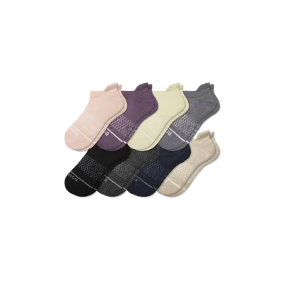 Bombas Merino Wool Blend Ankle Sock 8-pack