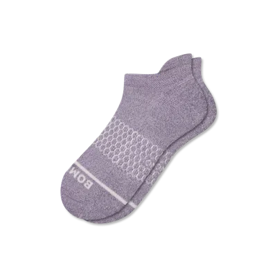 Bombas Merino Wool Blend Ankle Socks In Purple
