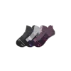 Bombas Merino Wool Blend Athletic Ankle Sock 3-pack In Gray