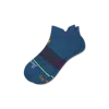 Bombas Merino Wool Blend Athletic Ankle Socks In Blue Teal