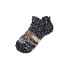 Bombas Merino Wool Blend Athletic Ankle Socks In Charcoal