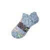 Bombas Merino Wool Blend Athletic Ankle Socks In Ocean Fog