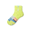 Bombas Merino Wool Blend Athletic Quarter Socks In Green Chartreuse