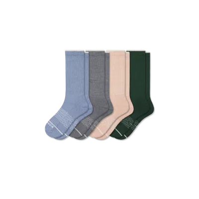Bombas Merino Wool Blend Calf Sock 4-pack