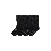 Bombas Merino Wool Blend Calf Sock 4-pack In Black Mix