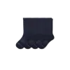 Bombas Merino Wool Blend Calf Sock 4-pack In Blue