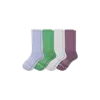 Bombas Merino Wool Blend Calf Sock 4-pack In Dawn Purple Mix