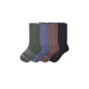 Bombas Merino Wool Blend Calf Sock 4-pack In Multi