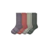 Bombas Merino Wool Blend Calf Sock 4-pack In Multi