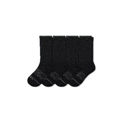 Bombas Merino Wool Blend Calf Sock 4-pack In Black Mix
