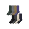 Bombas Merino Wool Blend Calf Sock 8-pack