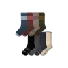 Bombas Merino Wool Blend Calf Sock 8-pack In Dark Cocoa Mix