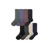 Bombas Merino Wool Blend Calf Sock 8-pack In Multi