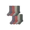 Bombas Merino Wool Blend Calf Sock 8-pack In Multi
