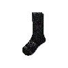 Bombas Merino Wool Blend Calf Socks In Ink Black