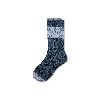 Bombas Merino Wool Blend Calf Socks In Navy Ocean Heather