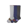 Bombas Merino Wool Blend Everyday Compression Sock 3-pack (15-20mmhg) In Blue Haze Mix