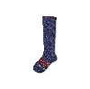 Bombas Merino Wool Blend Everyday Compression Socks (15-20mmhg) In Baltic Blue