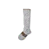 Bombas Merino Wool Blend Everyday Compression Socks (15-20mmhg) In Dawn Haze