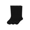 Bombas Merino Wool Blend Everyday Compression Socks 3-pack (15-20mmhg) In Black