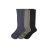 Bombas Merino Wool Blend Everyday Compression Socks 3-pack (15-20mmhg) In Multi