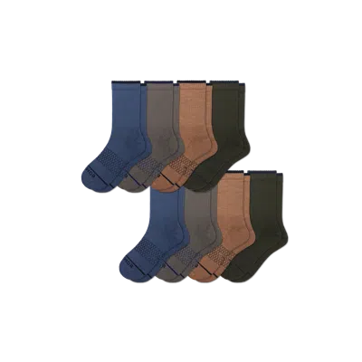 Bombas Merino Wool Blend Half Calf Sock 8-pack In Multi