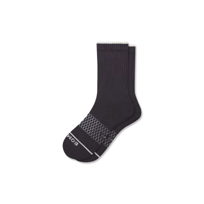 Bombas Merino Wool Blend Half Calf Socks In Blue