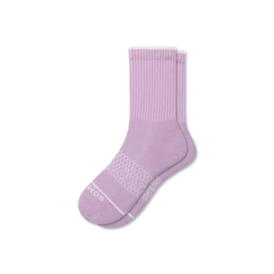 Bombas Merino Wool Blend Half Calf Socks In Wild Flower