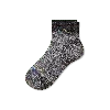 Bombas Merino Wool Blend Hiking Performance Quarter Socks In Charcoal Ash