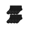 Bombas Merino Wool Blend Quarter Sock 8-pack In Black