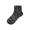 Bombas Merino Wool Blend Quarter Socks In Dark Charcoal