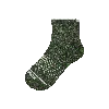 Bombas Merino Wool Blend Quarter Socks In Green