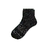 Bombas Merino Wool Blend Quarter Socks In Ink Black