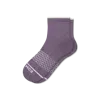 Bombas Merino Wool Blend Quarter Socks In Purple