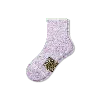 Bombas Merino Wool Blend Quarter Socks In Purple Smoke