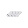 Bombas Mid-cut No Show Sock 4-pack In White