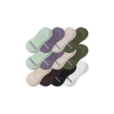 Bombas Mid-cut Cushioned No Show Sock 12-pack In Multi