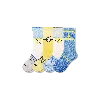 Bombas Minions Calf Sock 4-pack In Minion Mix