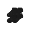 Bombas Modern Rib Ankle Sock 4-pack In Black