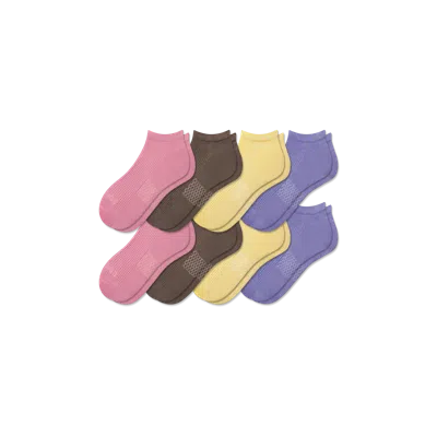 Bombas Modern Rib Ankle Sock 8-pack In Multi