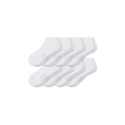 Bombas Modern Rib Ankle Sock 8-pack In White